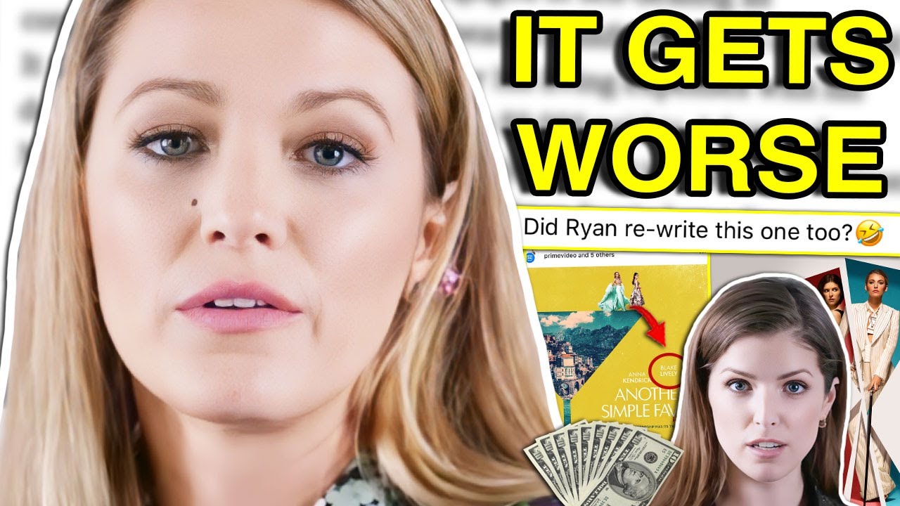 BLAKE LIVELY IN MORE DRAMA … a simple favor is a mess