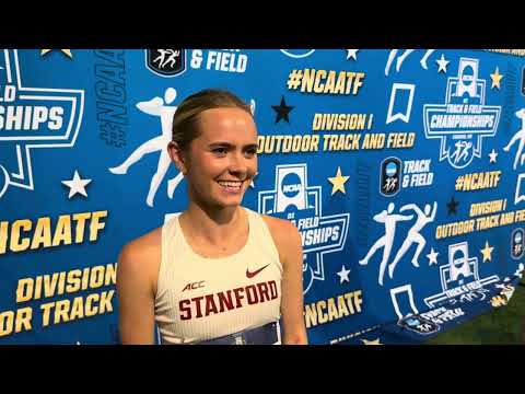 Sophia Kennedy pleased with her progress at Stanford after taking 3rd in 2025 NCAA 5k final