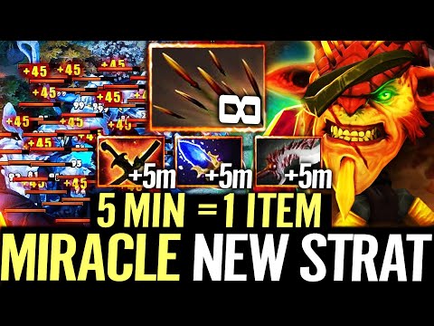 🔥 MIRACLE Bristleback Carry NEW STRAT MAX FARM — 5MIN 1ITEM Biggest Stack Ever Dota 2 Pro