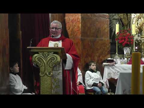 2022–11–25 – KAZANIE ODPUSTOWE – Ks  Janusz Giluń –  Parafia pwִ śwִ Katarzyny Aleksandryjskiej w Gó