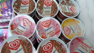Drama of buying Walls ice cream chocolate and strawberry flavors at Indomaret⁉️ l like chocolate ...
