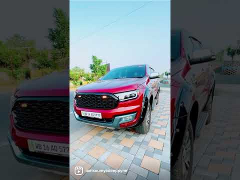 Ford Endeavour Modified | Ford Ranger Lights 🔥🔥🔥 #MrPyne #fordendeavour #modifiedcars #shorts