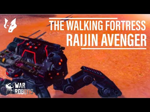 Shredding Through Robots With Raijin Avenger | The Walking Fortress | War Robots
