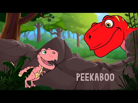 Peekaboo Baby Trex | Dinosaurs For Kids | FunForKidsTV - Nursery Rhymes