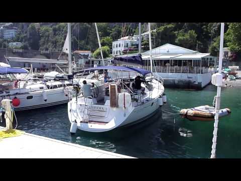 Parking 15 ton boat like a toy...