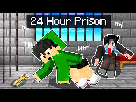 We're TRAPPED from a 24 HOUR PRISON in Minecraft!(Tagalog)