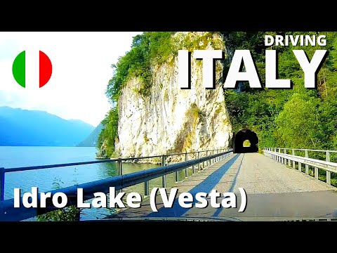 Alpine Scenic Road in Italy Idro Lake (Vesta)