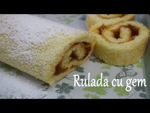 Rulada cu Gem | Cea mai simpla si usoara reteta de Rulada