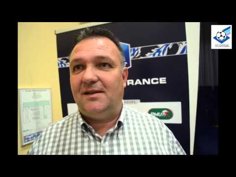 Coupe de France (5e tour) : Itw de L. Bloino, président du GS Saint-Sébastien sur Loire (DRS)