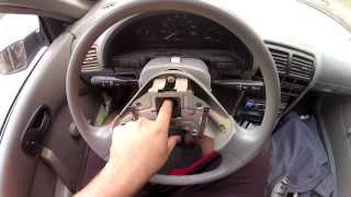 Geo Metro: How to Remove Your Steering Wheel, Horn Fix 1994