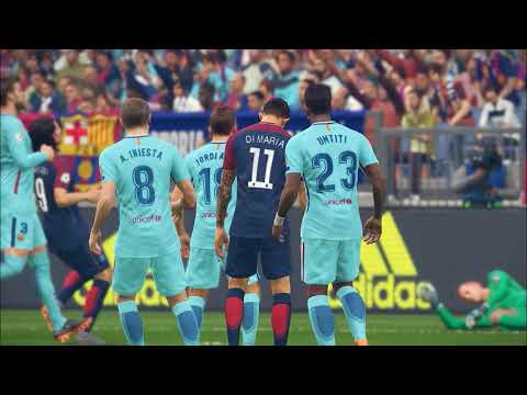 PES 18 ML/ Champions League Final / BARCA - PSG