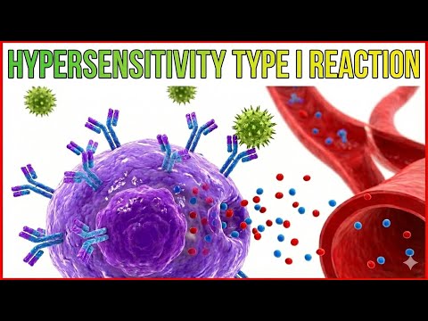 Hypersensitivity Type I reaction (Immediate or allergic reaction) : Pathology Lecture