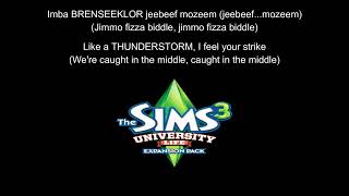 Thunderstorm by Blaise Simlish Version (Simlish Lyrics &amp; English Lyrics!)