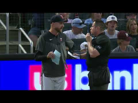 Joey Gallo and Rocco Baldelli get ejected by home plate umpire