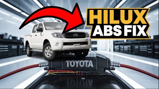 Toyota Hilux 1KD ABS Fix   1243 C1244 Deceleration Sensor Stuck, Open Circuit