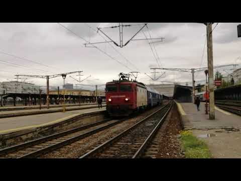 EC 077 paraseste Gara Bucuresti Nord cu trenul R 5007 (Bucuresti Nord - Buzau) (14.04.2019)