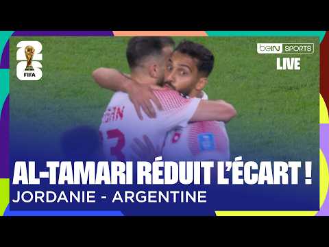 LIVE - Al-Tamari RELANCE la Jordanie contre l'Argentine