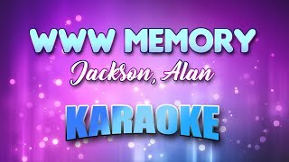 Jackson, Alan - Www Memory (Karaoke &amp; Lyrics)