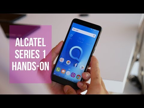 Alcatel 1 Series hands-on