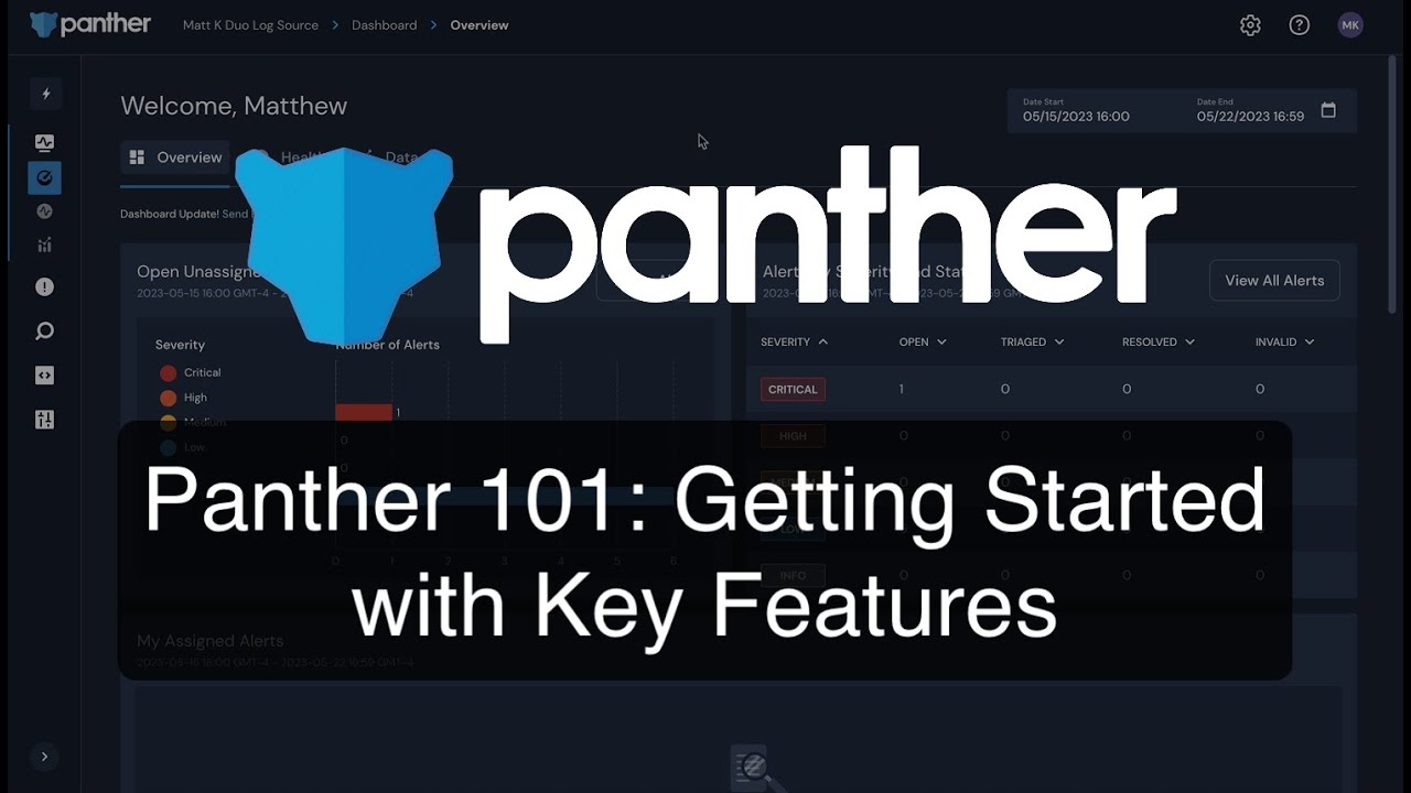 Panther 101: Getting Started with Key Features