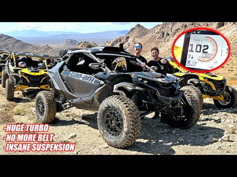 Travis Pastrana and Cleetus Test The BRAND NEW Can-Am Maverick "R" (Best SxS Ever Built)