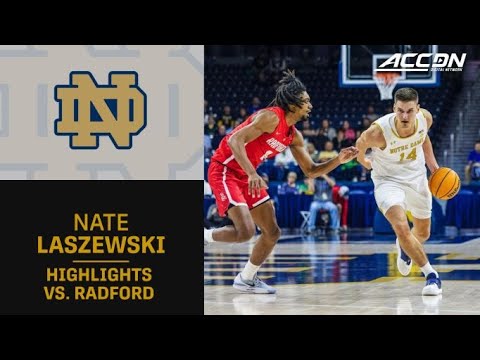 Nate Laszewski Scores 28 Points In Notre Dame Comeback Win