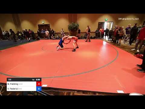 126 Lbs Rr Rnd 1 - Brogan Fielding, Georgia Vs Vincenzo Federici, Bison Training Center 4c2b