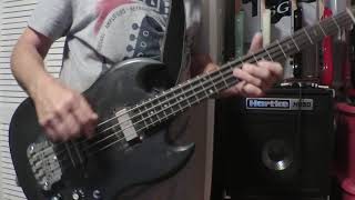 Video thumbnail for Epiphone EB-3 Seymour Duncan SRB-1 Rickenbacker Bass Guitar Pickups Phil Jones PE5 + Micro 7 Amp by Robert Charles Ellison
