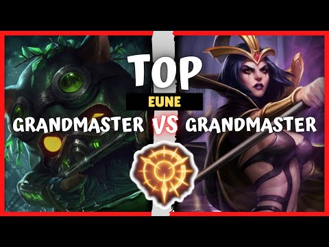 Grandmaster Teemo Top vs LeBlanc Main - EUNE Rank S10