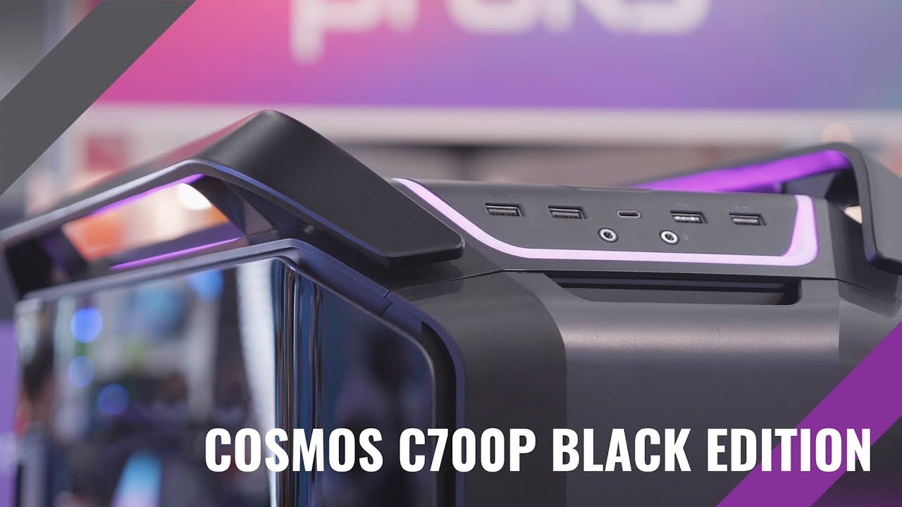 Cooler Master PC-Gehäuse Cosmos C700P Black Edition