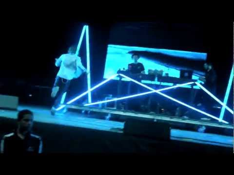 Thom Yorke with Modeselektor Coachella 2012