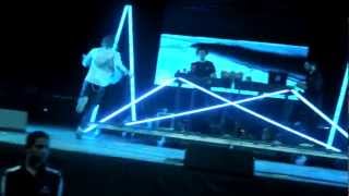 Thom Yorke with Modeselektor Coachella 2012