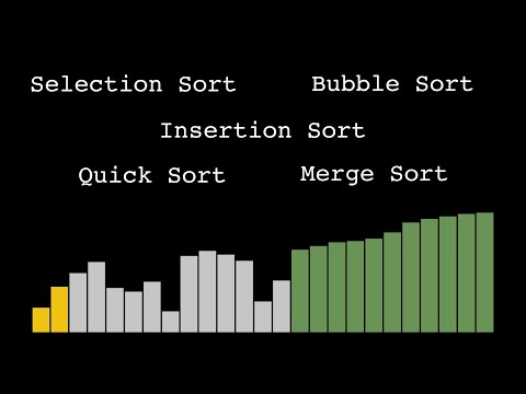 5 Sorting Algorithms Visualized