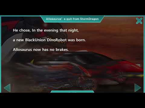 Allosaurus’s quit from StormDragon | Dino Robot Infinity OST