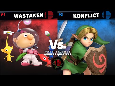 RCR 6 Winners Quarters - WastaKen (Olimar) vs KoNflict (Young Link) - SSBU Ultimate