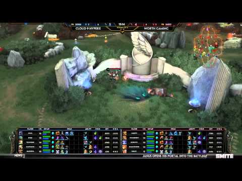 SWC EU Qualifiers Week 5 - Cloud 9 HyperX vs Worth Gaming
