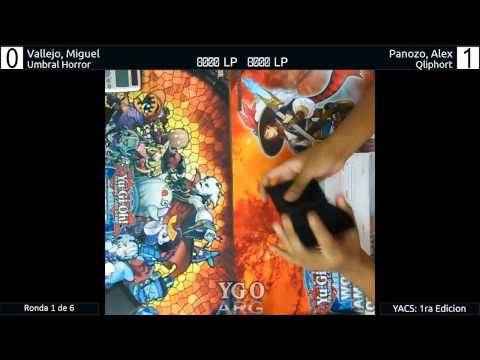 YACS 1ra Edicion - Ronda 1 - Miguel Vallejo (Umbral Horror) vs Alex Panozo (Qliphort)