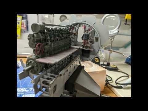 TRUMPETER 1/48 TYPE VIIc UBOAT BUILD.