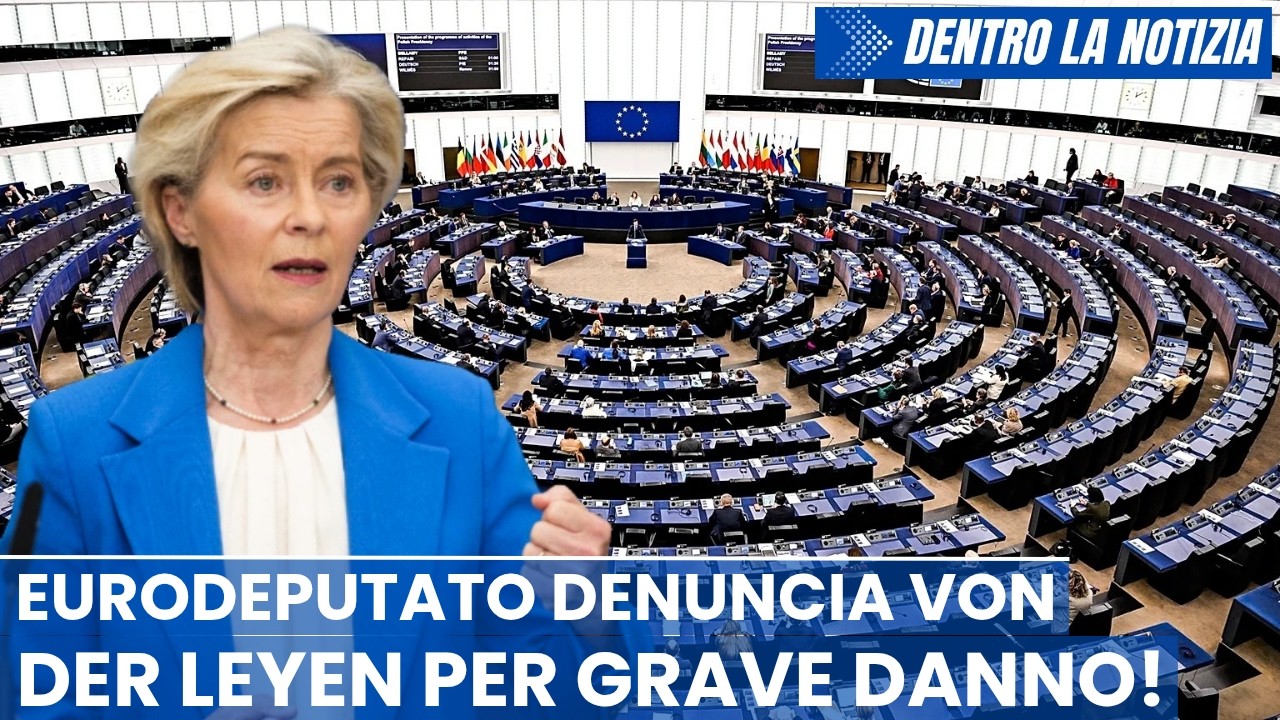 Europarlamentare denuncia il più grave danno che ci sta causando von der Leyen! Jp Morgan conferma..