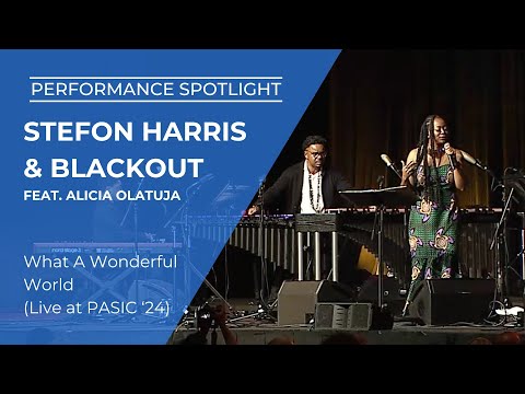 Stefon Harris & Blackout - What A Wonderful World (live from PASIC 2024)