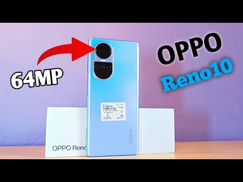 OPPO Reno10 Unboxing & First Impression⚡5000Mah Battery, 64MP main camera  32MP Telephoto,