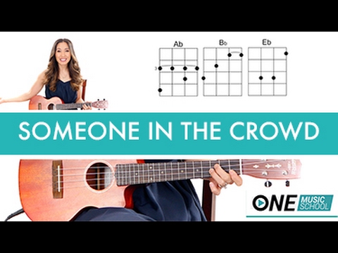 Someone in the Crowd - La La Land Ukulele Tutorial/Lesson Video