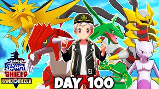 [ Only Legendarys ] Pokemon Sword & Shield Randomizer 100 Hour's Gameplay | Only Legendary Challenge