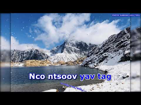 Xav Pom Koj Ib Pliag Karaoke by Ntxhoo Vaj HD 1080P
