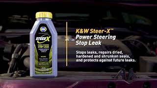 How to Fix a Power Steering Leak with K&W® STEER-X™ Power Steering Stop Leak