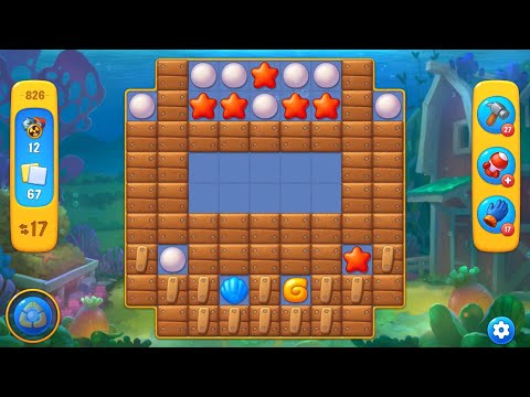 fishdom LEVEL 826 [EXTRA MOVES]