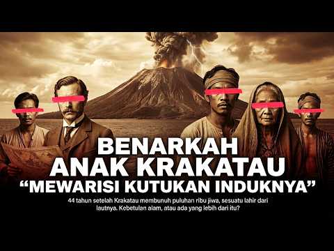 Misteri Kelahiran Anak Krakatau 1927 — Mitos, Sains, dan Kutukan Selat Sunda