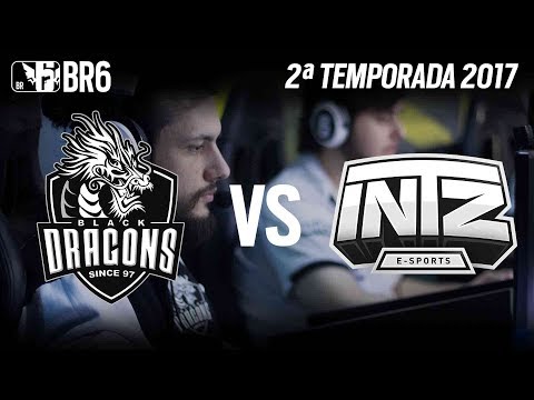 [BR6] BLACK DRAGONS  vs INTZ E-SPORTS - Grupo B (2ª Temporada 2017)
