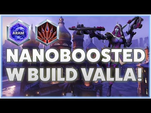 Valla Strafe - NANOBOOSTED W BUILD VALLA! - ARAM