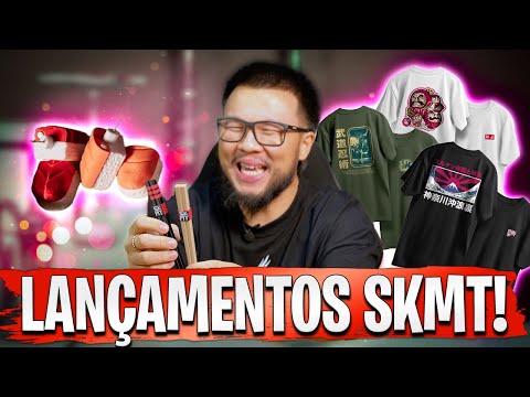 A GENTE GOSTA DE INVENTAR: FURADORES INÉDITOS SKMT + DROP DAS MELHORES CAMISETAS! 🔥